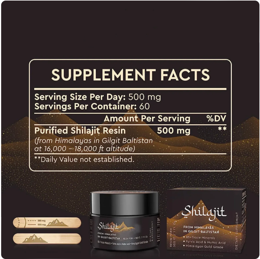 HIMALAYAN SHILAJIT RESIN 30g