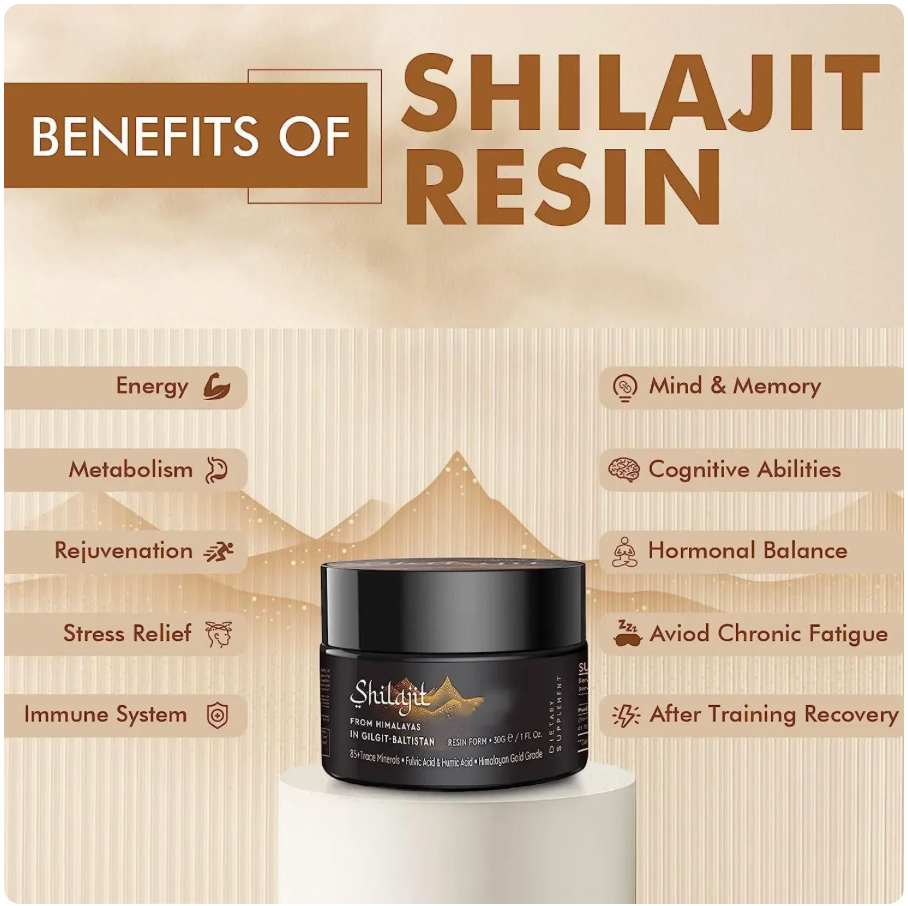 HIMALAYAN SHILAJIT RESIN 30g